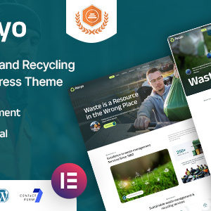 Recyo - Recycling & Waste Management WordPress Theme