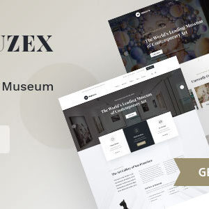 Muzex - Museum WordPress Theme + RTL