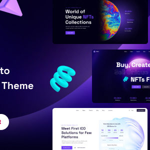 Nico - Creative & NFT-affiliate WordPress Theme