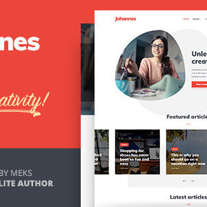 Johannes - Personal Blog Theme for Authors and Publishers