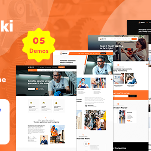 Sparki - Service Repair WordPress Theme